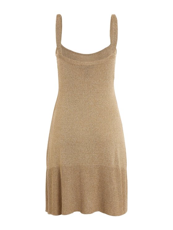 Vestito di maglia Marion W3GK35 Z36K0 Beige Slim