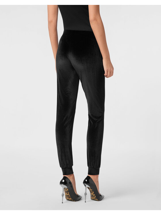 PHILIPP PLEIN PHILIPP PLEIN Spodnie dresowe 24357 Czarny Jogger Fit
