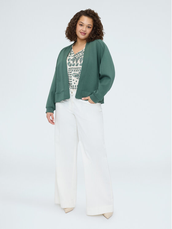 Fiorella Rubino Fiorella Rubino Felpa G848L008963N035 Verde A-Line Fit