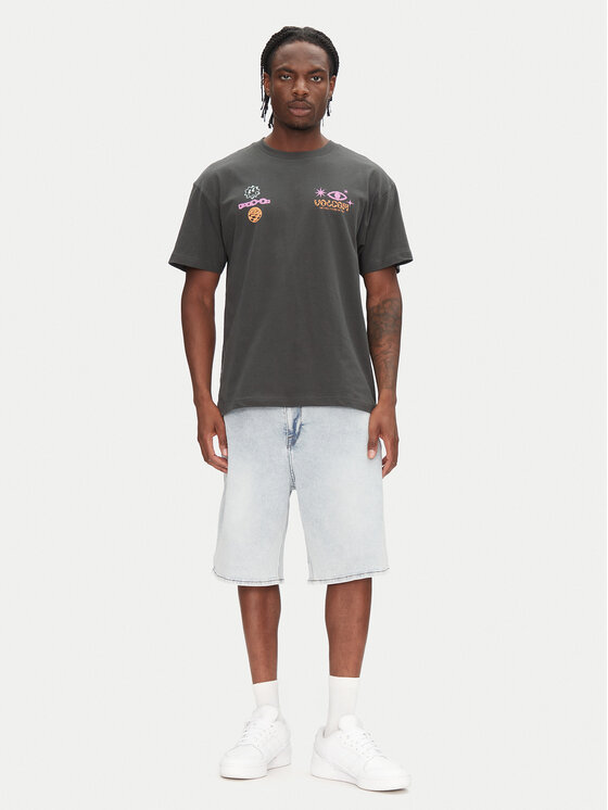 Volcom Volcom Футболка Filip Rygalski A4312506 Сірий Loose Fit