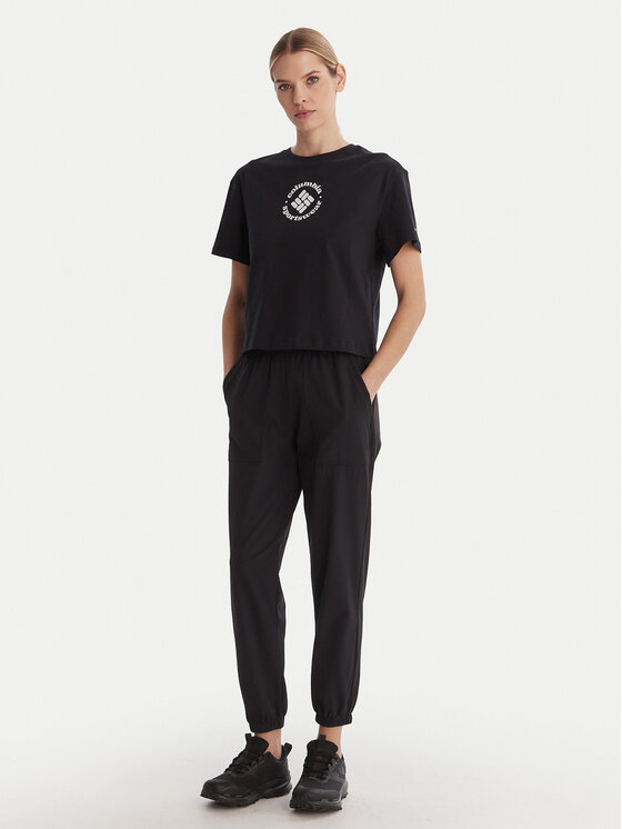 Columbia Columbia Tričko Rolling Bend™ 2119991 Čierna Regular Fit