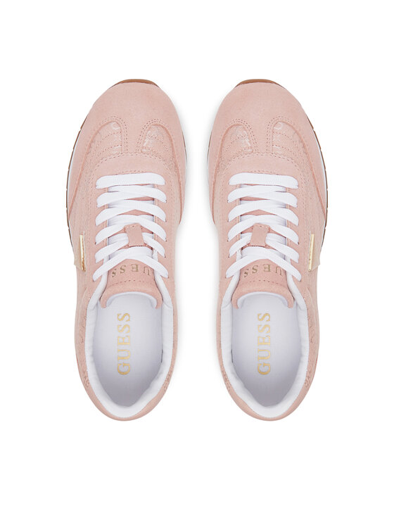 Guess Guess Сникърси FLJJOG FAL12 Розов