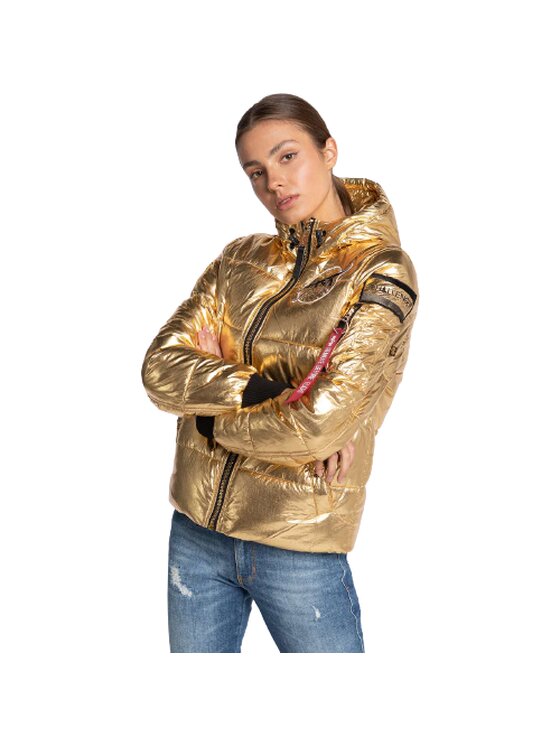 Alpha Industries Kurtka puchowa Hooded Puffer NASA Wmn 128007 145