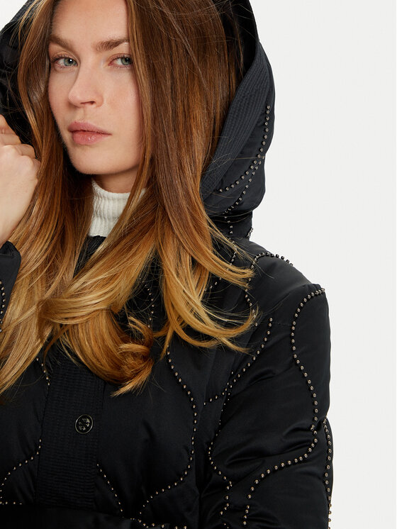 Guess Guess Parka Maite W4BL56 WGL30 Schwarz Regular Fit