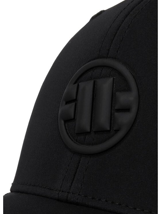 PITBULL PITBULL Czapka z daszkiem LOGO Czarny