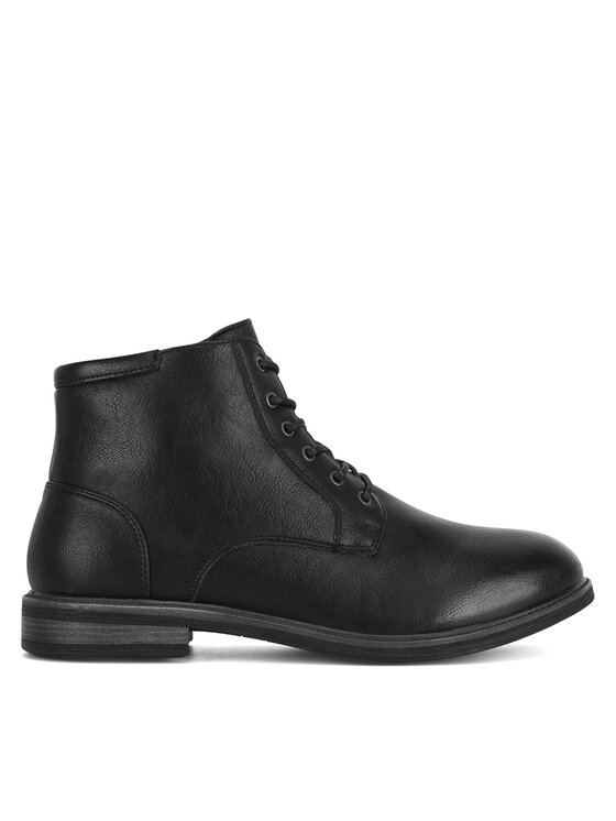 Lanetti Lanetti Schnürschuhe MYL8518-1 Schwarz
