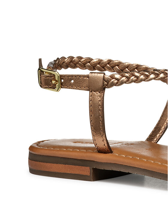 Geox Geox Sandály D Sozy S D55LXD 000KY C6008 Hnědá