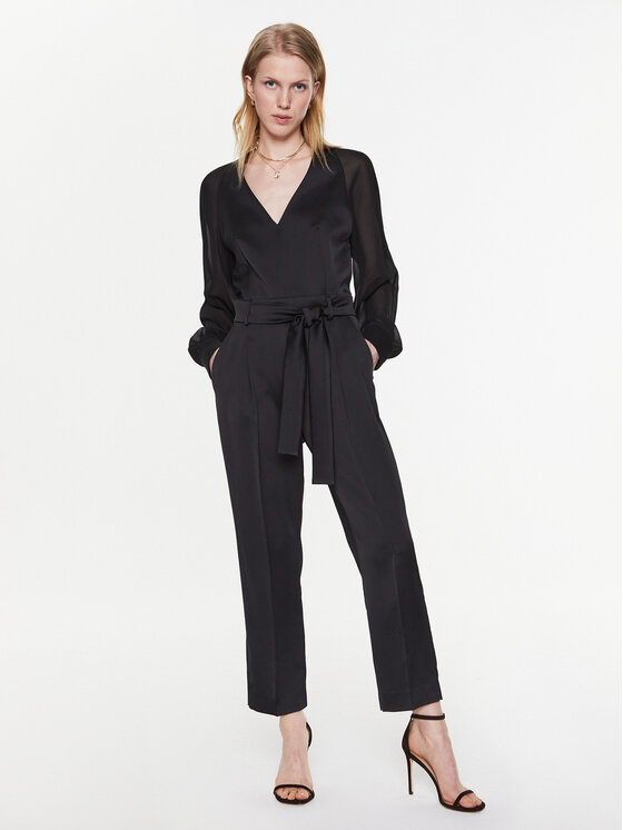 Marella Marella Jumpsuit Perla 2332410133 Schwarz Regular Fit