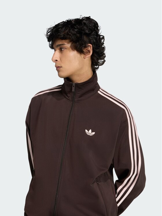 adidas adidas Bluza FIREBIRD Brązowy Loose Fit
