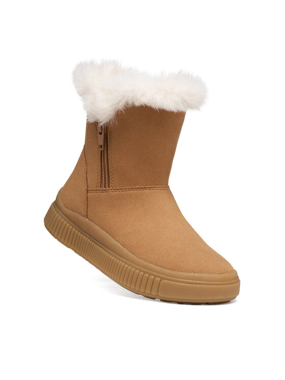 Geox Geox Kozačky J Laquinny Girl J66M3F 000AU C6627 M Hnědá