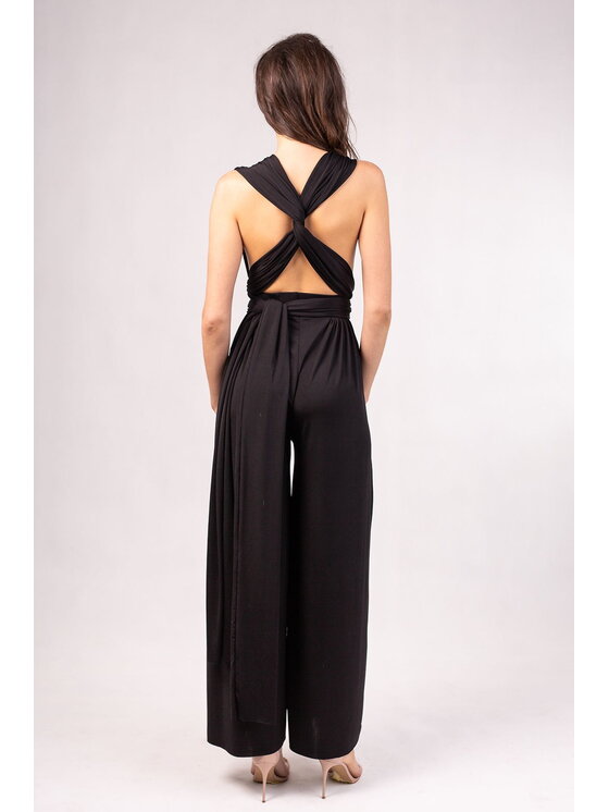 Aurora Aurora Jumpsuit Anake Nero Feminine Fit