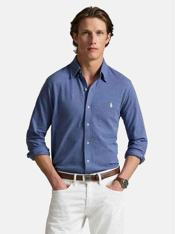 Polo Ralph Lauren Polo Ralph Lauren Košile 710654408143 Modrá Regular Fit