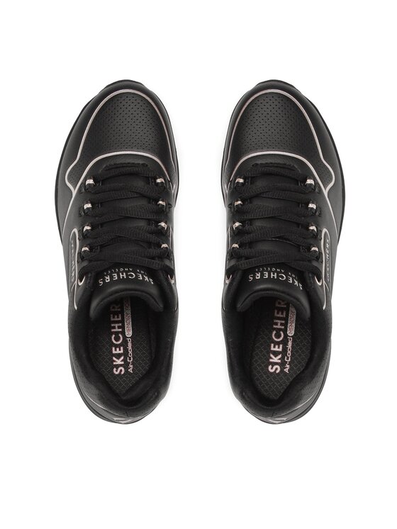 Skechers Skechers Сникърси Uno 2 Golden Trim 155637/BKGD Черен
