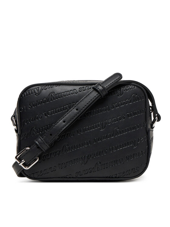 Tommy Jeans Tommy Jeans Torebka Tjw Must Aop Camera Bag AW0AW17865 Czarny