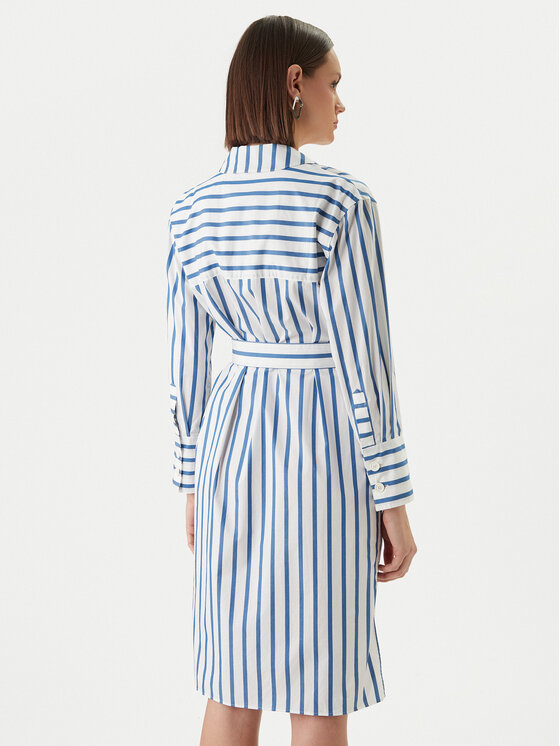 BOSS Boss Haljina košulja C_Disso 50447726 Plava Regular Fit