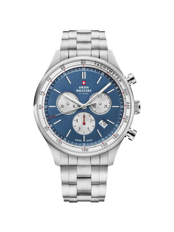 Swiss Military by Chrono Swiss Military by Chrono Hodinky SM34081.03 Stříbrná