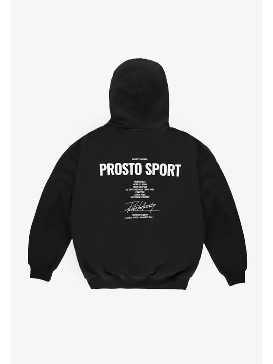 PROSTO. PROSTO. Bluza Club Czarny Oversize