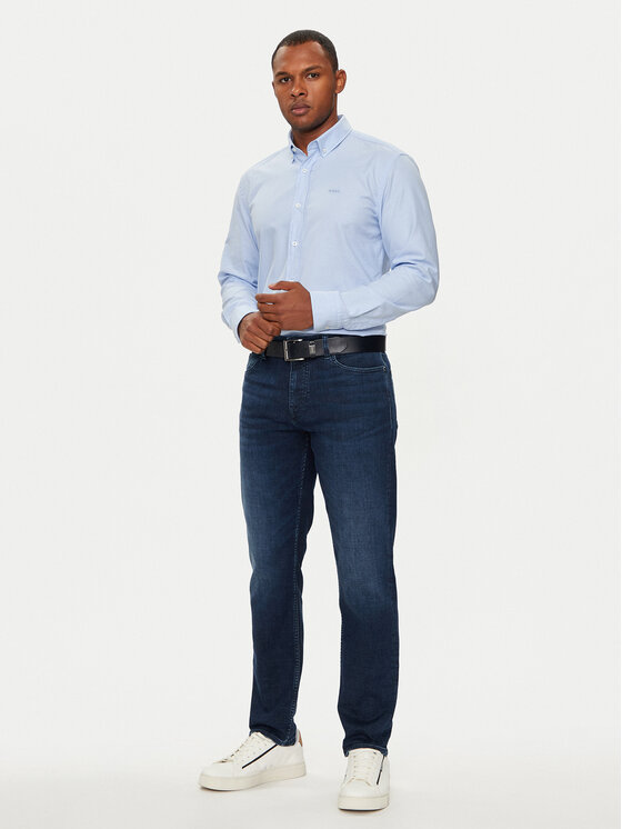 BOSS Boss Košulja 50520259 Plava Casual Fit