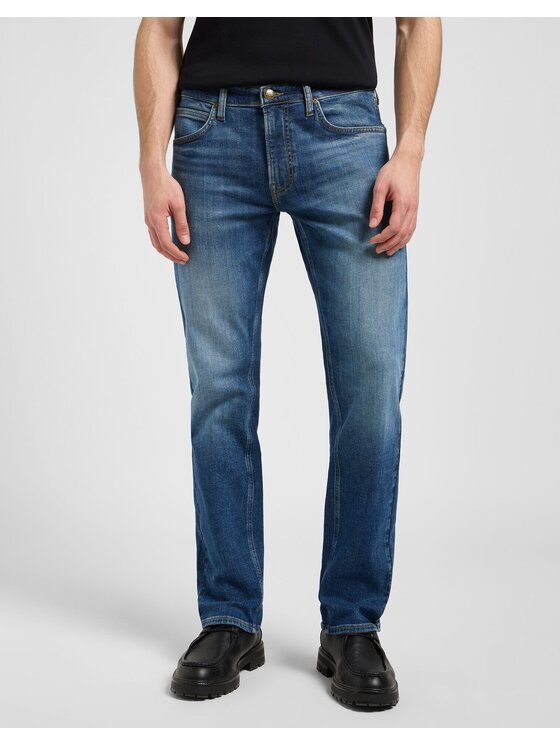 Lee Lee Jeans DAREN ZIP FLY Blu Straight Leg