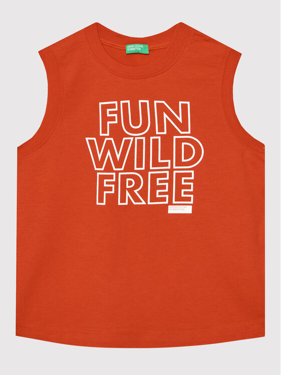 United Colors Of Benetton United Colors Of Benetton Топ 3096CH004 Червоний Regular Fit
