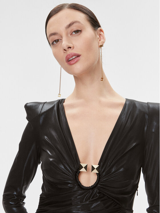Babylon Babylon Вечірня сукня S00832 Чорний Regular Fit