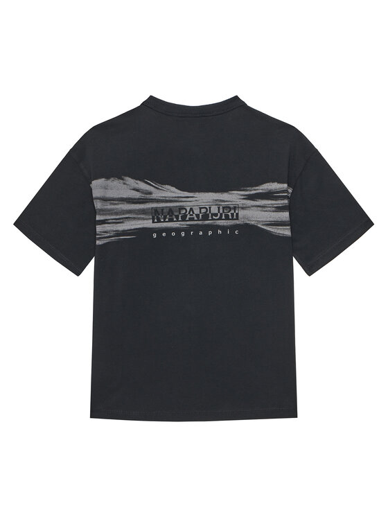 Napapijri Napapijri T-särk S-Ahr NP0A88ZO M Must Regular Fit