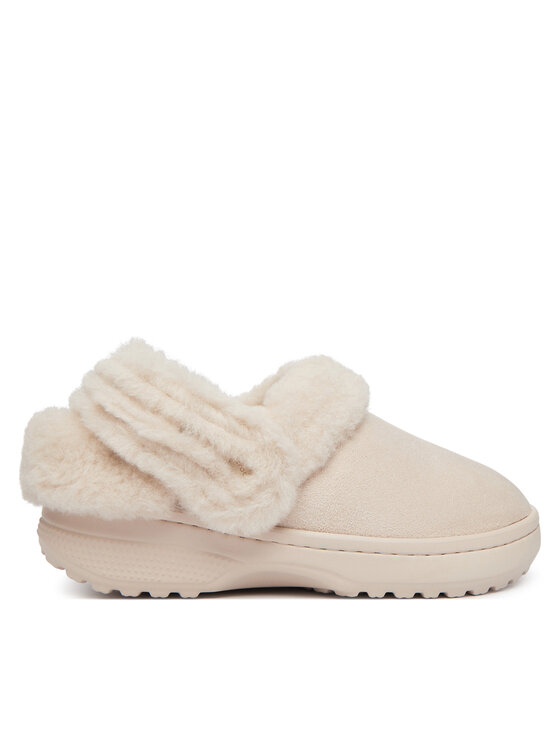 Crocs Crocs Ciabatte Classic Unfurgettable Suede Clog 212106 Crema