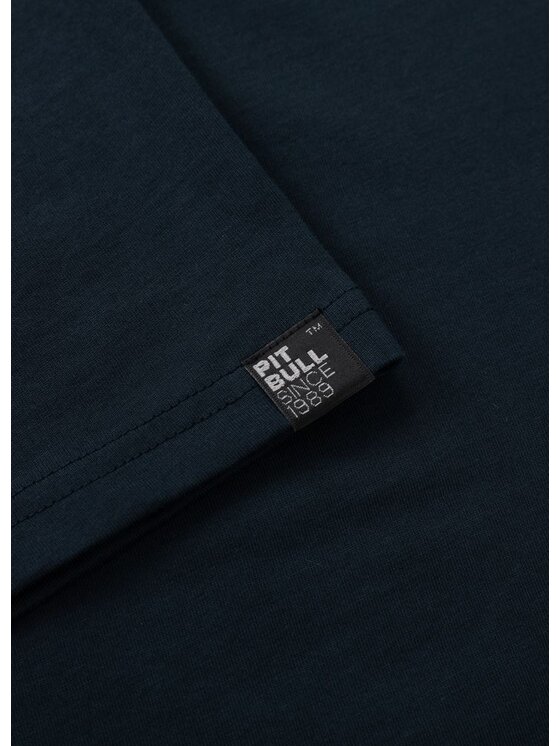 PITBULL PITBULL T-Shirt Koszulka No Logo 20 3XL Granatowy Regular Fit
