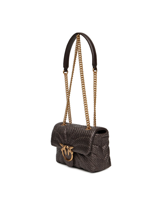 PINKO PINKO Τσάντα Love Puff Mini Cl PE 25 PLTT 100039 A2C8 Καφέ
