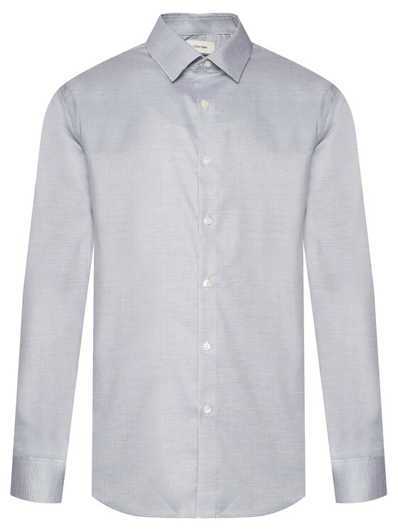 Calvin Klein Calvin Klein Srajca LV019EU057 Modra Slim Fit