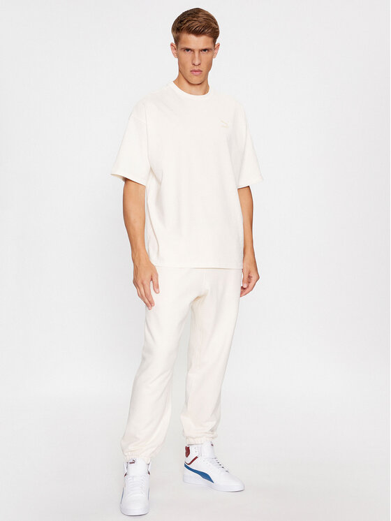 Puma Puma T-krekls Better Classics 621315 Écru Regular Fit
