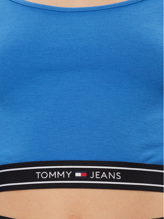 Tommy Jeans Tommy Jeans Μπλουζάκι DW0DW17394 Μπλε Slim Fit