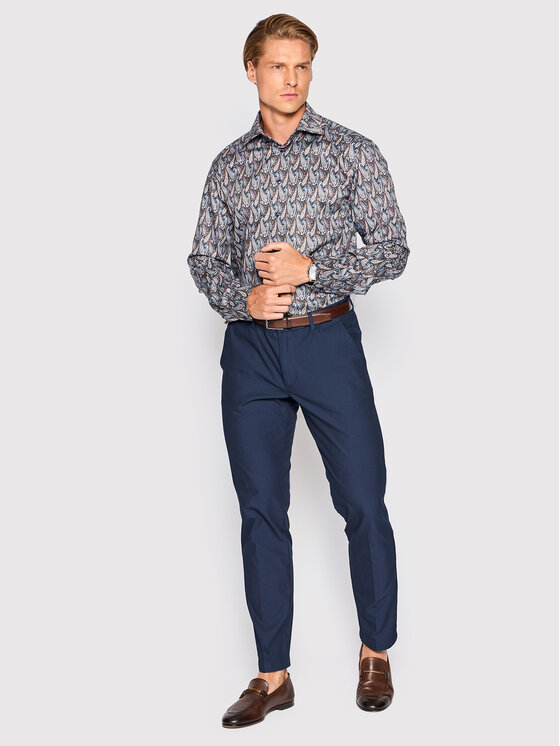 Camicia 100003505 Multicolore Slim Fit