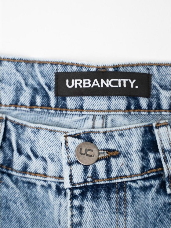 Urban City Urban City Jeansy Klasyczne 131765 Niebieski jasny Regular Fit