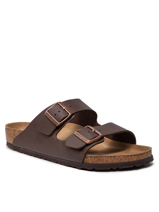 Birkenstock Birkenstock Papucs Arizona Birko-Flor 0051701 Barna