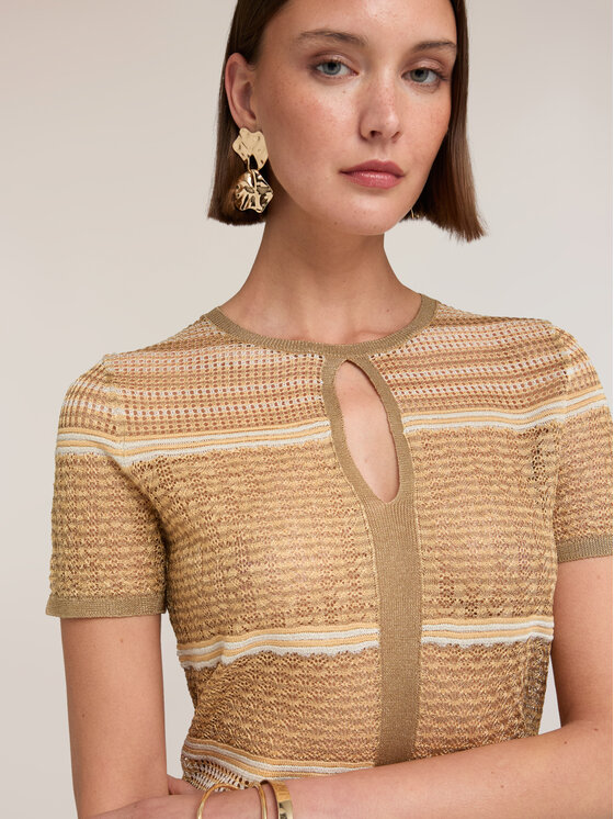 Motivi Motivi Maglione M211W103933N0R8 Crema Regular Fit