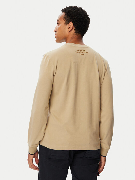 Aeronautica Militare Aeronautica Militare Longsleeve 262TS2573UJ00703 Μπεζ Regular Fit