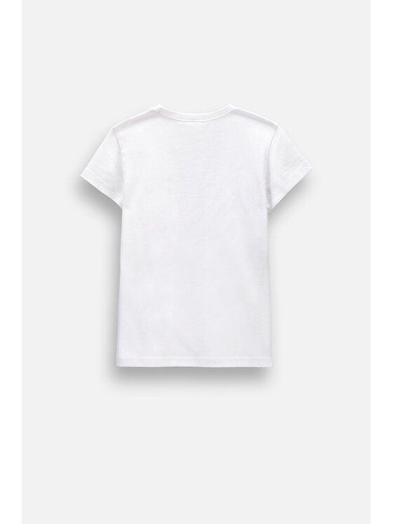Coccodrillo Coccodrillo T-Shirt ZC6143209LGD-001 Biały Regular Fit