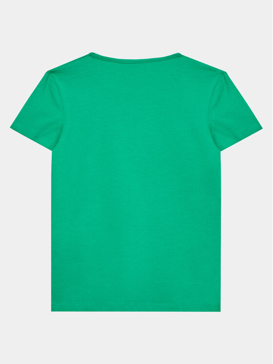 Guess Guess T-Shirt J3GI20 K6YW1 Zielony Regular Fit