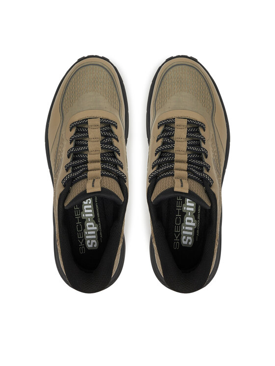 Skechers Skechers Pārgājienu apavi Switch Back-Mist 237685/TPBK Brūns