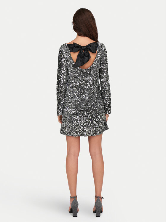 JDY JDY Коктейльна сукня Sara 15337656 Срібний Regular Fit