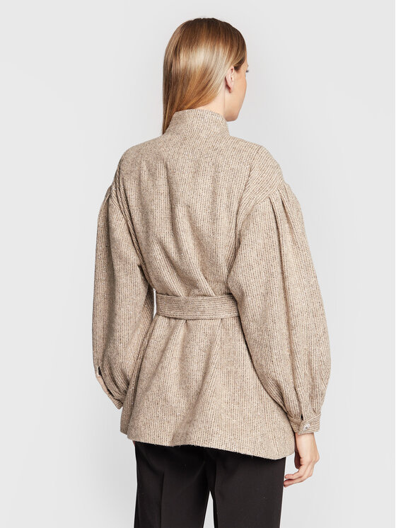 Bruuns Bazaar Bruuns Bazaar Μπουφάν μεταβατικό Bergenia Maddi BBW3157 Μπεζ Relaxed Fit