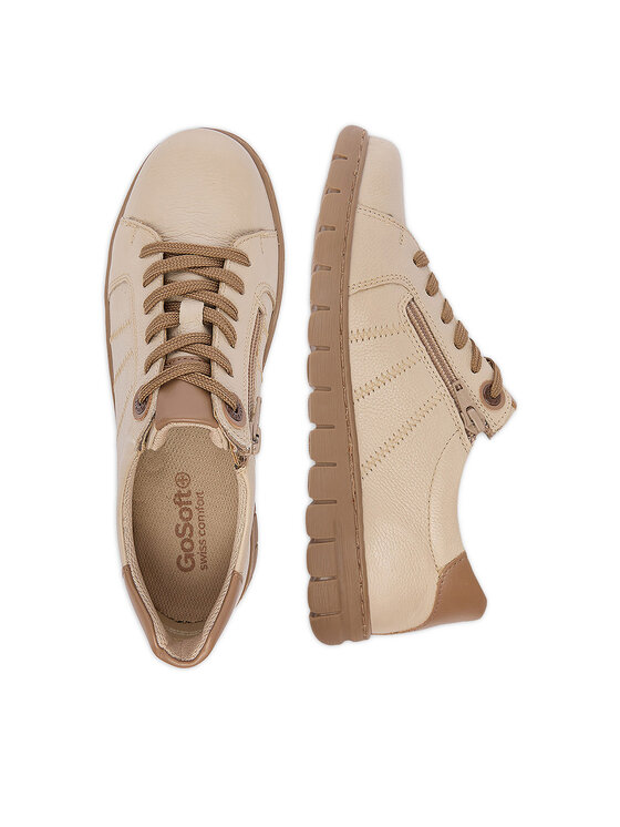 Go Soft Go Soft Sneakers CEO-WI23-GHANA-12 Beige