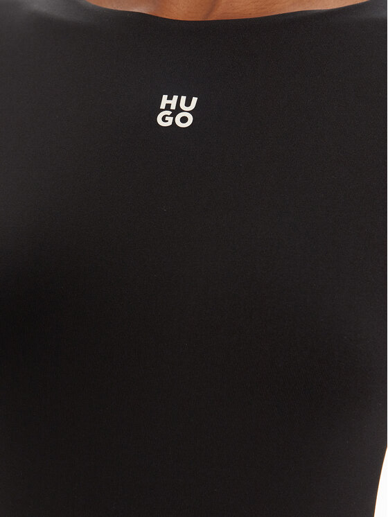 HUGO HUGO Blúz Dasiia 50545208 Fekete Slim Fit