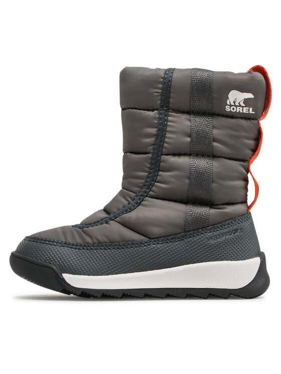 Sorel Sorel Μπότες Χιονιού Childrens Whitney II Puff Mid Wp NC3873 Γκρι