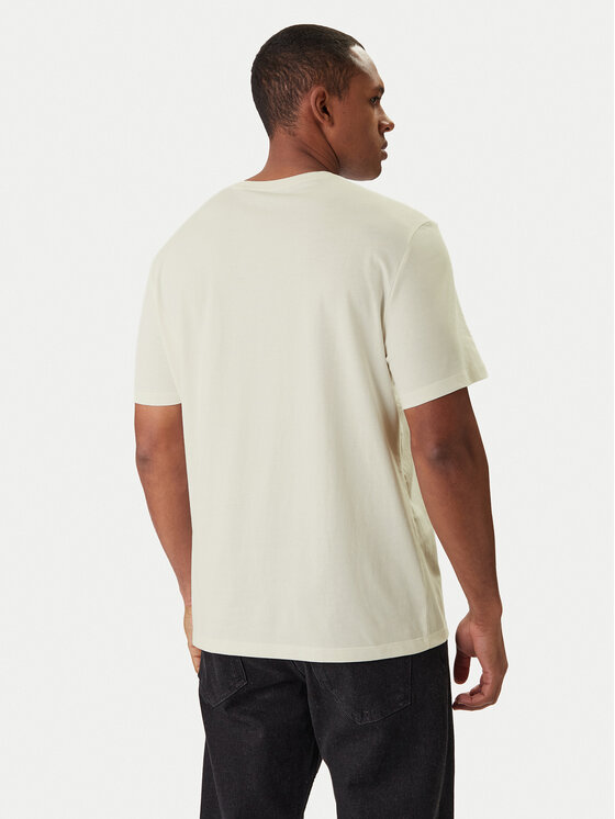 Calvin Klein Jeans Calvin Klein Jeans Póló 2Tone Graphic LV14RE829G Fehér Regular Fit
