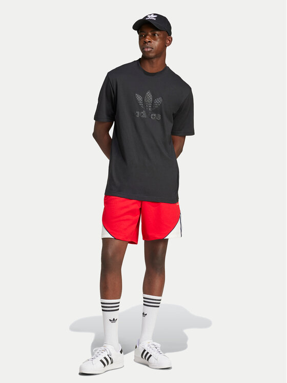 adidas adidas Marškinėliai Mono IZ2527 Juoda Regular Fit