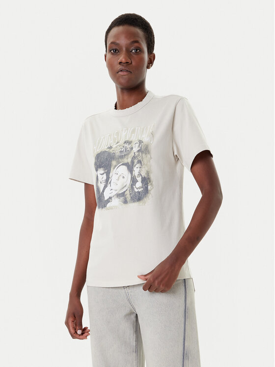 adidas adidas T-shirt 20th Century Fox Disney JX1282 Bež Regular Fit