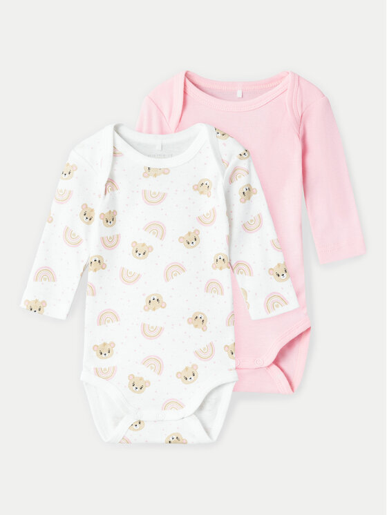 NAME IT NAME IT 2er-Set Kinder Bodys 13227023 Rosa