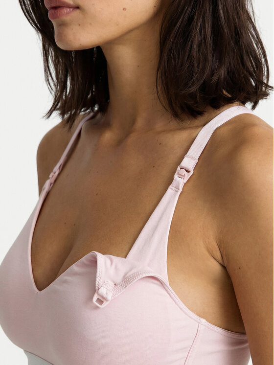 Calvin Klein Underwear Calvin Klein Underwear Barošanas krūšturis LV00QF8506 Rozā